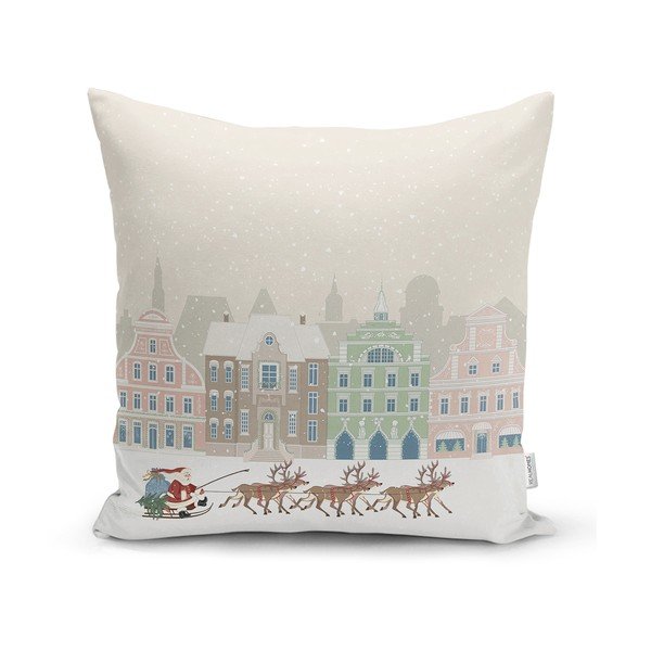 Federa decorativa a tema natalizio 43x43 cm Merry Christmas – Mila Home