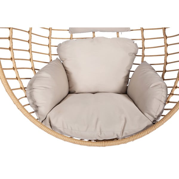 Poltrona sospesa in rattan artificiale Mila - Bonami Selection-image-4