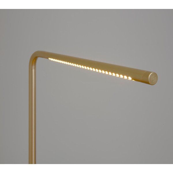 Lampada da terra LED color ottone con intensità regolabile (altezza totale 142,5 cm) Omni Floor – UMAGE-image-2