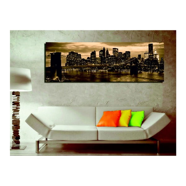 Pittura su tela New York, 80 x 30 cm - Wallity-image-2