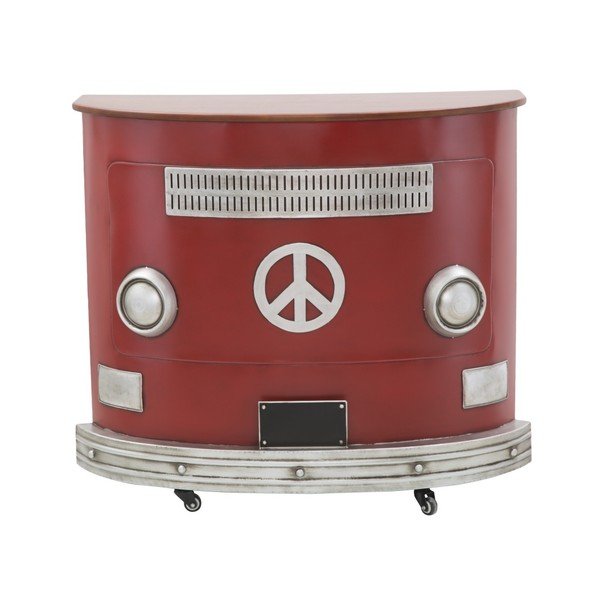 Tavolo da bar rosso Bus - Mauro Ferretti-image-4