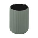 Tazza in ceramica verde per spazzolini da denti Belluno - Wenko