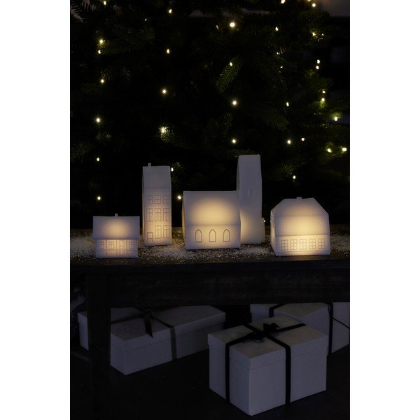 Decorazione luminosa bianca con alimentazione a batteria Copenhagen City Church – Sirius-image-1