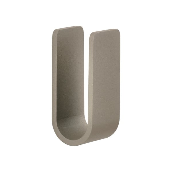 Gancio da parete grigio tortora in metallo Ume – Zone
