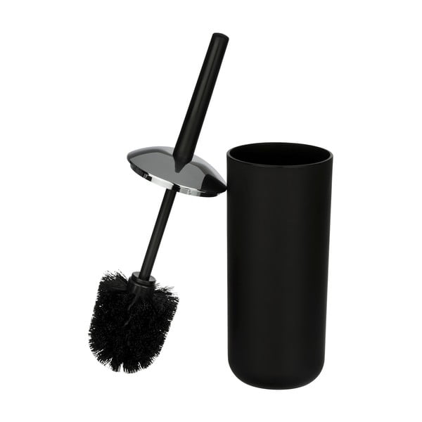 Set di accessori da bagno in plastica nera Brasil - Wenko-image-4