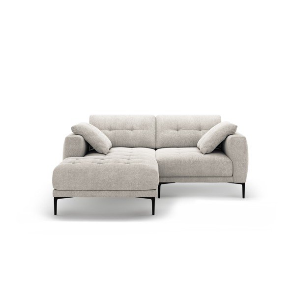 Divano angolare beige (con penisola a sinistra/con chaise lounge) Bemy – Micadoni 