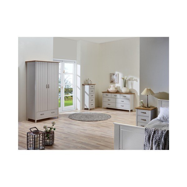 Armadio bianco , 192 x 99 cm Norfolk - Steens-image-1