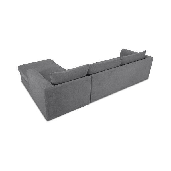 Divano angolare in grigio scuro (con penisola a destra) Asgard – Scandic-image-4