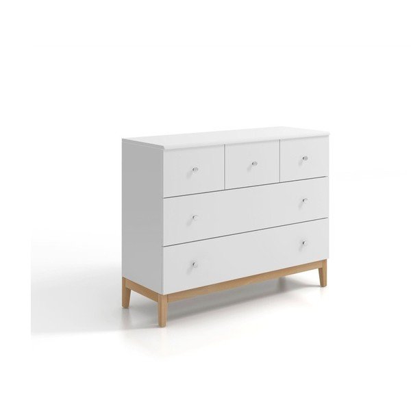Cassettiera in legno di pino massiccio SKANDICA Livia 32 - Skandica