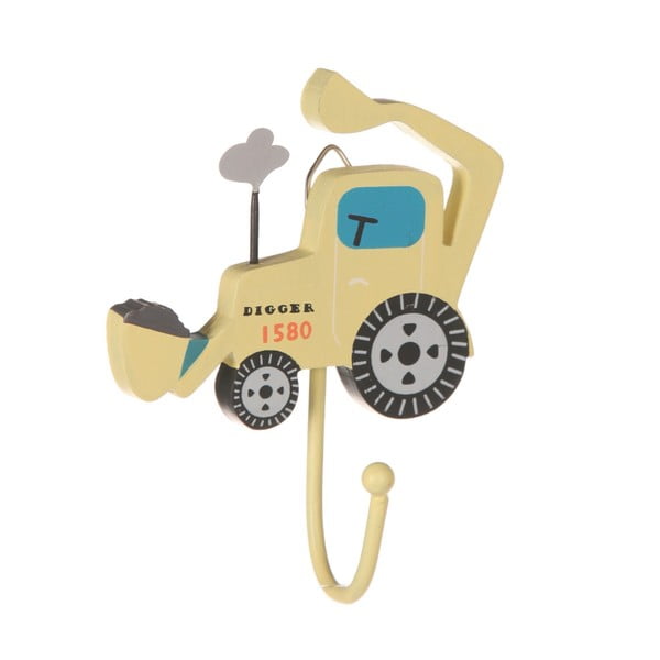 Gancio da parete giallo Digger – Sass & Belle