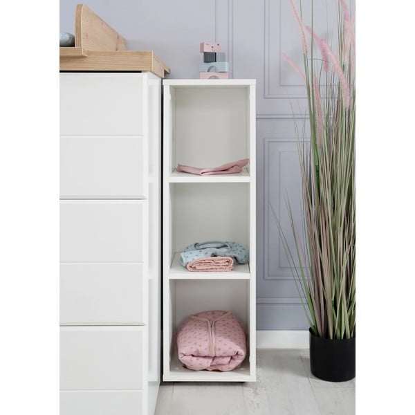 Libreria per bambini bianca 27x88 cm - Roba-image-1