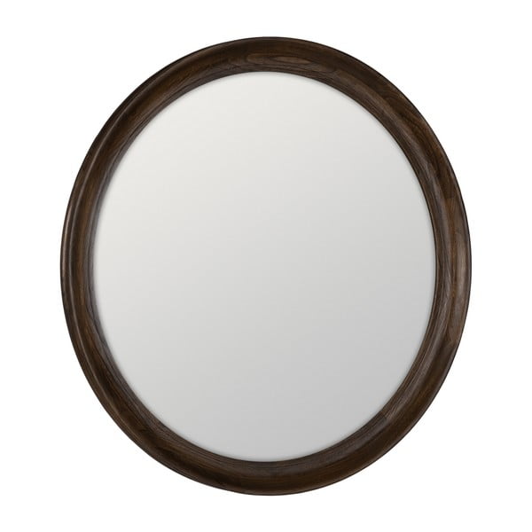 Specchio da parete con telaio in legno massiccio ø 110,5 cm Paula – Ixia-image-1