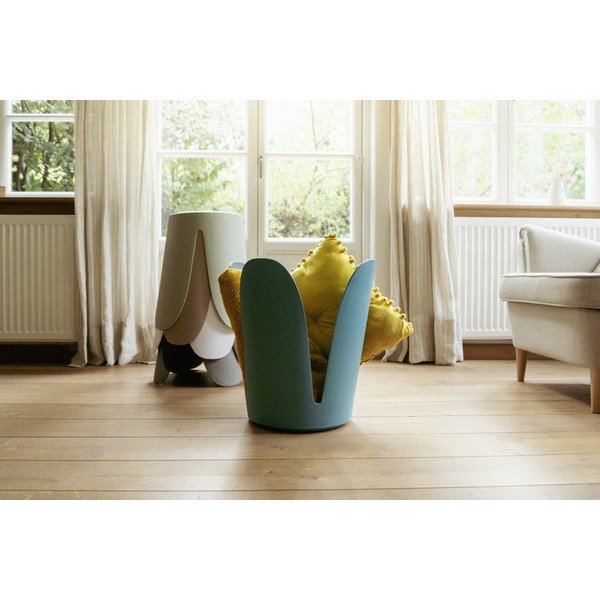 Sgabello color petrolio in plastica impilabile Comiso – Wenko-image-3