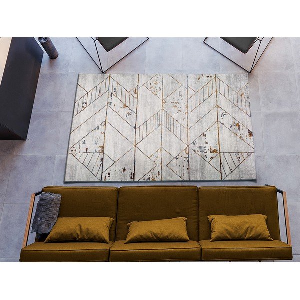 Tappeto grigio , 133 x 190 cm Berlin Pieces - Universal-image-1