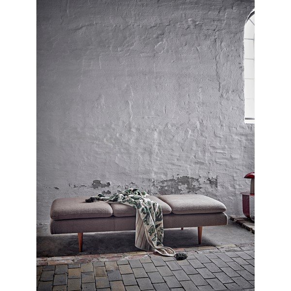 Coperta in cotone riciclato 130x160 cm Birdliva – Bloomingville-image-2
