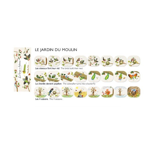 Set di proiezione per bambini Giardino - Moulin Roty-image-2