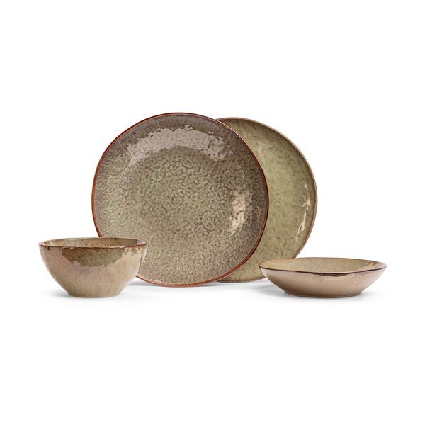 Set da pranzo in gres 16 pezzi Nephrite - Bonami Selection