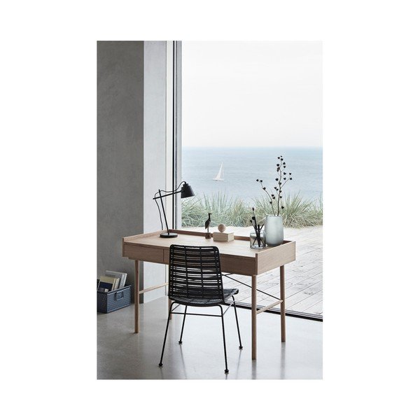 Set di 3 scatole portaoggetti grigio scuro Margo - Hübsch-image-2