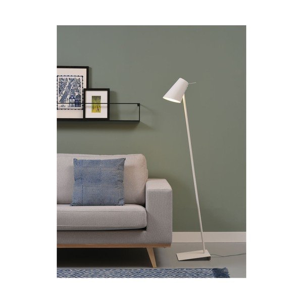 Lampada da terra bianca con paralume in metallo (altezza 140 cm) Cardiff - it's about RoMi-image-2