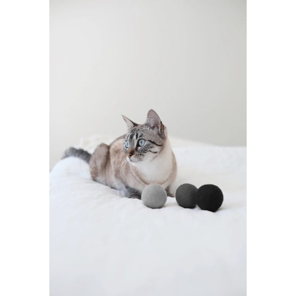 Set di giochi per gatti 3 pz Globo Nougat – MiaCara-image-2
