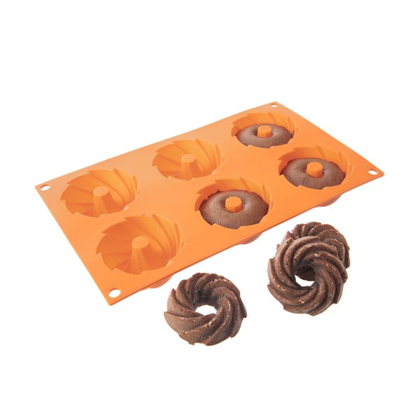 Stampo da forno in silicone per ciambelle 17x28 cm – Orion-image-2