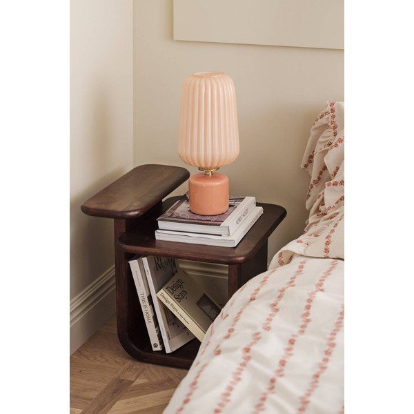 Tavolino in mango massiccio 51x51 cm Rina – Ellos Home-image-1