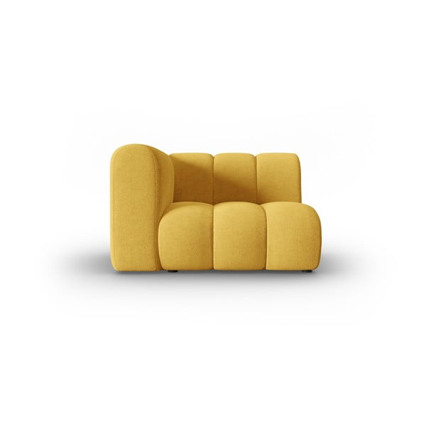 Modulo divano giallo (angolo sinistro) Lupine - Micadoni Home