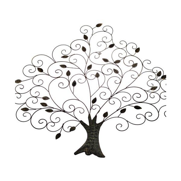 Albero di decorazione murale in metallo - Dakls