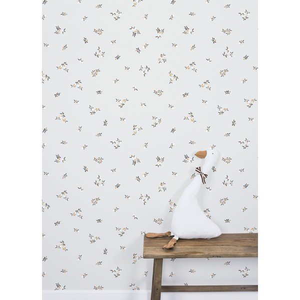 Carta da parati per bambini 10 m x 50 cm Floral Whisper - Lilipinso-image-1