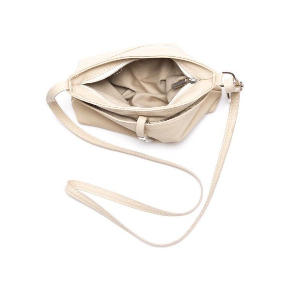 Kožená kabelka Roberta M 241s Beige-image-3