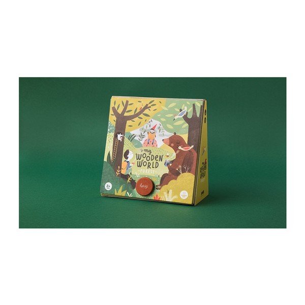 Set di 10 figure in legno Bosco di legno - Londji-image-2