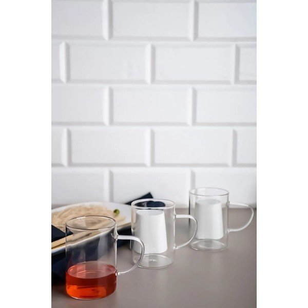 Tazze in set in vetro 6 pz 200 ml – Hermia-image-1