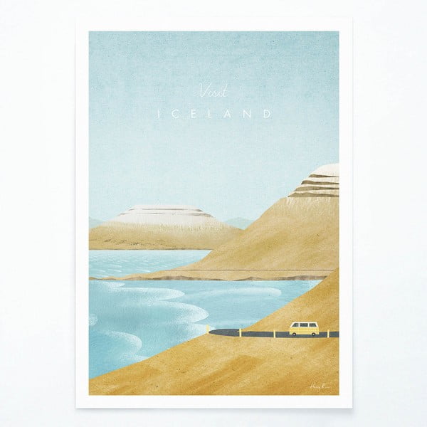 Poster , A2 Iceland - Travelposter