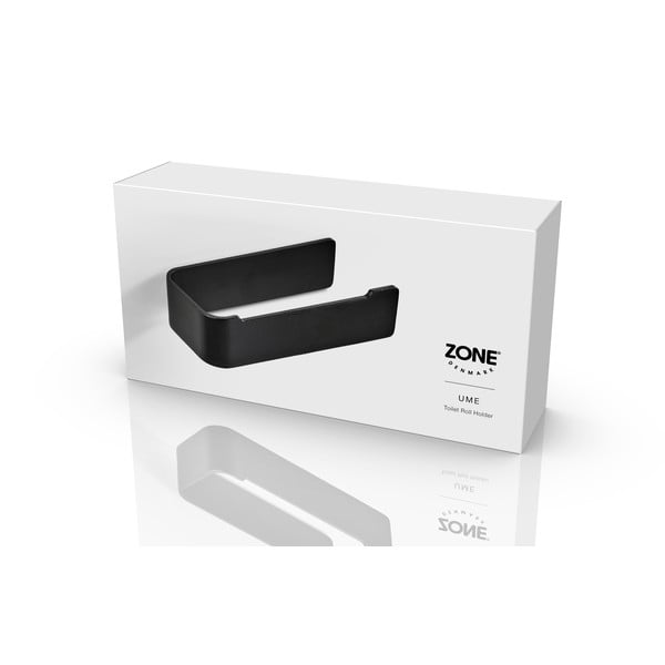 Porta carta igienica da parete nero in metallo Ume – Zone-image-4