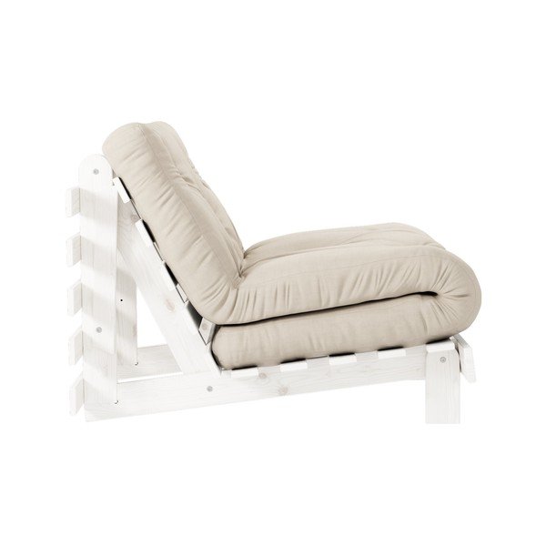 Poltrona Variable Bianco/Beige Roots - Karup Design-image-3