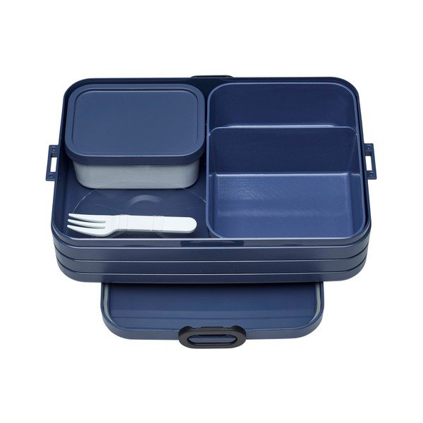 Grande set da merenda blu Nordic - Mepal