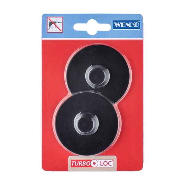 Staffe a parete autoportanti in set da 2 Turbo-loc Classic Plus - Wenko