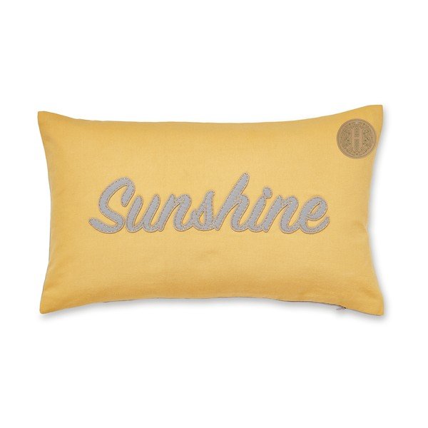Cuscino decorativo in cotone giallo Sunshine, 30 x 50 cm Sunsine - Cooksmart ®-image-2