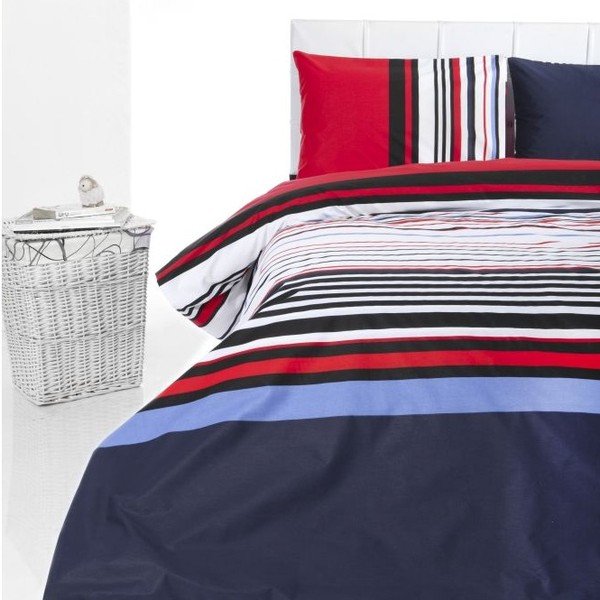 Povlečení Arya Red&Blue, 200x220 cm