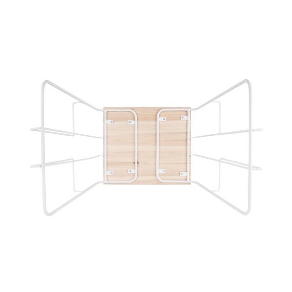 Tavolino bianco con contenitore per riviste Wired - Leitmotiv-image-2