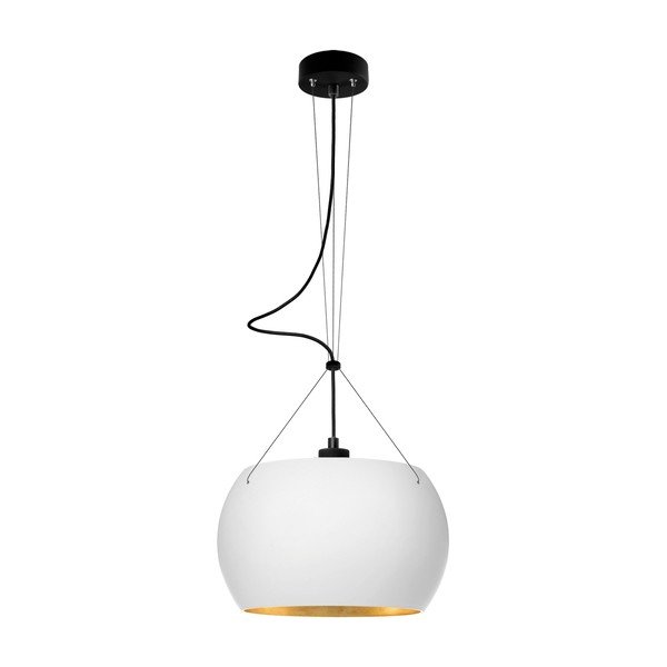 Světlo MOMO, opal matte gold/black