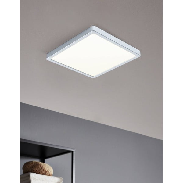 Plafoniera LED argentata 28,5x28,5 cm FUEVA 5 – EGLO-image-2