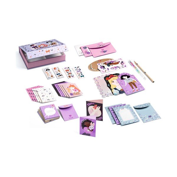 Set regalo lettera Lucille - Djeco-image-1