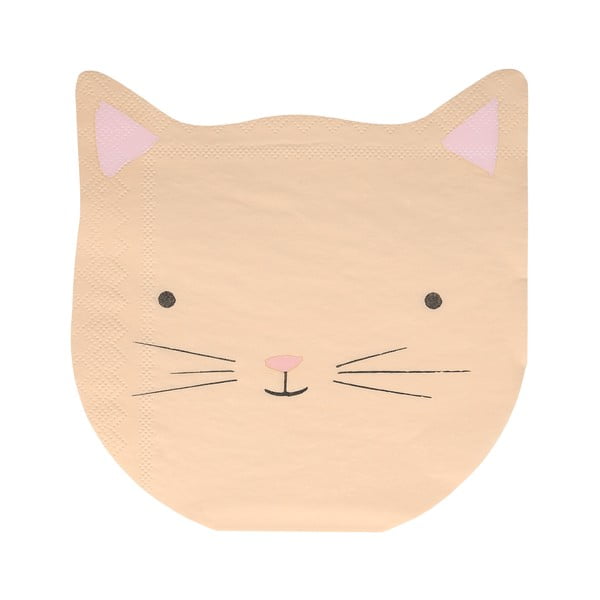 Tovaglioli di carta in set da 16 Cat - Meri Meri-image-4