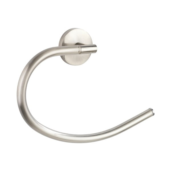 Porta asciugamani a parete in acciaio inox opaco Cuba - Wenko