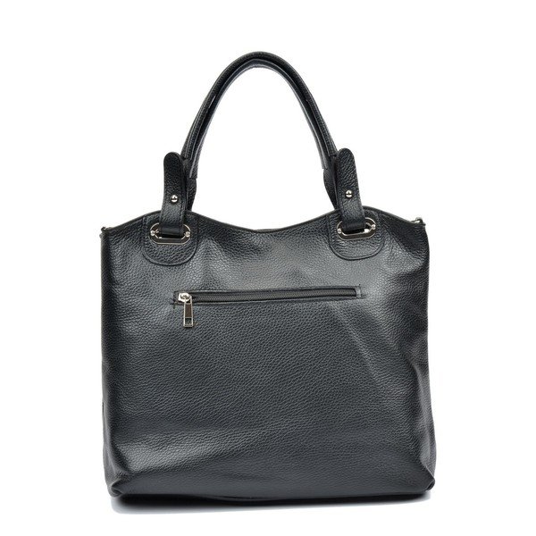 Kožená kabelka Luisa Vannini Elegant Nero-image-1