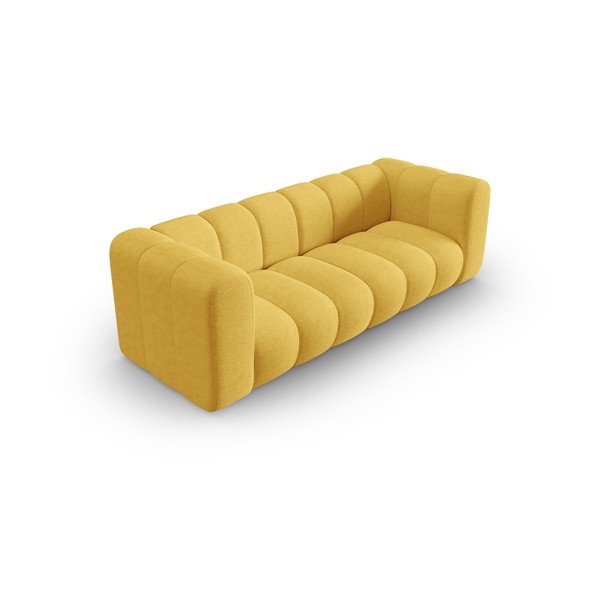 Divano giallo 228 cm Lupine - Micadoni Home-image-3
