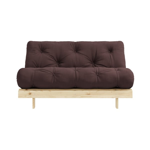 Divano letto marrone 140 cm Roots - Karup Design-image-3