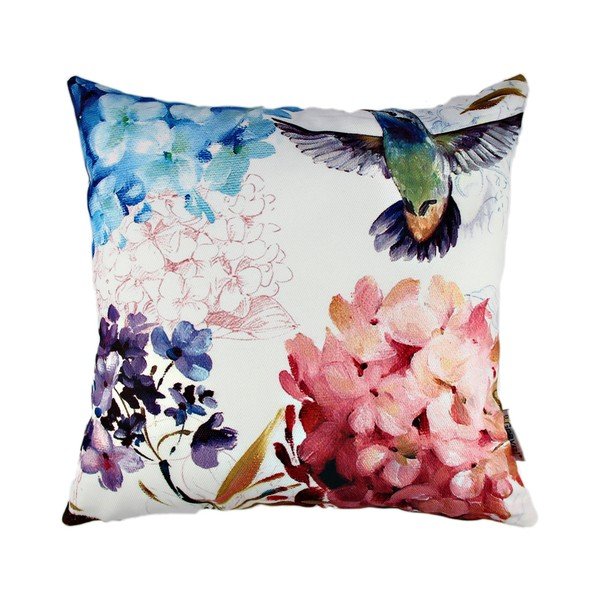 Cuscino Fiori, 43 x 43 cm - Gravel