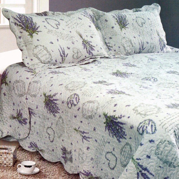 Set di copriletto matrimoniale e 2 federe Menzo, 230 x 250 cm - Dakls